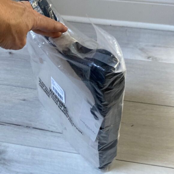 Urbancode croc‎ leather shoulder bag in black NWT in packaging - Picture 6 of 7